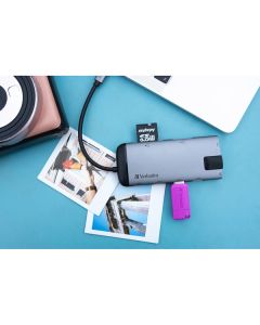 Verbatim paměťová karta MicroSD, 512GB, micro SDXC, 47046, UHS 3 (U3), s adaptérem