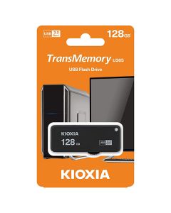 Kioxia USB flash disk, USB 3.0, 128GB, Yamabiko U365, Yamabiko U365, černý, LU365K128GG4