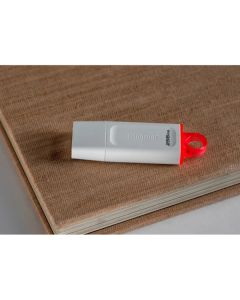 Kingston USB flash disk, USB 3.0, 256GB, DataTraveler Exodia, bílý, KC-U2G256-5R, USB A, s krytkou