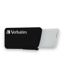 Verbatim USB flash disk, USB 3.0, 32GB, Store N Click, černý, 49307, USB A, s výsuvným konektorem
