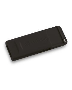 Verbatim USB flash disk, USB 2.0, 128GB, Slider, černý, 49328