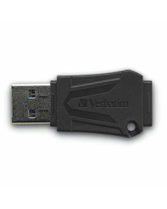 Verbatim USB flash disk, USB 2.0, 16GB, ToughMAX, černý, 49330, USB A, kompozitní materiál KyronMAX(tm)