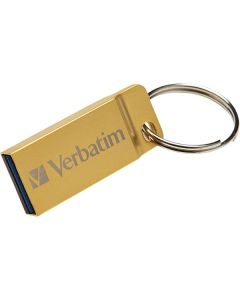 Verbatim USB flash disk, USB 3.0, 64GB, Metal Executive, Store N Go, zlatý, 99106, USB A