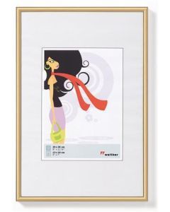 Rámeček "New  Lifestyle", zlatá, plast, 13 x 18 cm