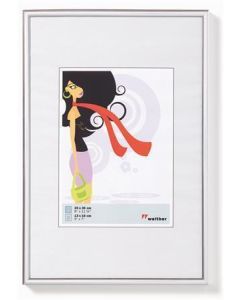 Rámeček "New  Lifestyle", stříbrná, plast, 13 x 18 cm