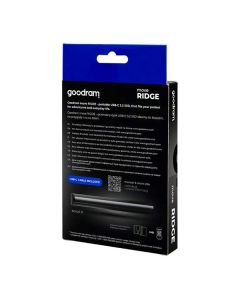 SSD Externí Goodram Move Ridge, SSDR-GMRE-01T-K0, 1000GB, černý, USB-C 3.2