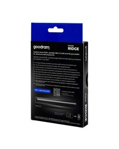 SSD Externí Goodram Move Ridge, SSDR-GMRE-512-K0, 512GB, černý, USB-C 3.2