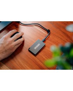 SSD Externí Verbatim Metal Mini SSD, 32031, 1000GB, černá, USB C