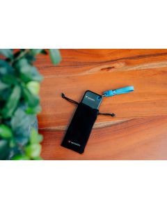 SSD Externí Verbatim Pocket SSD Black/Blue, 32195, 2000GB, černý, M.2, obsahuje USB C kabel a pytlík, USB-C