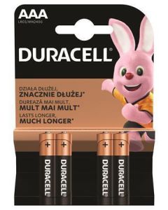 Baterie "Basic", AAA, 4 ks, DURACELL