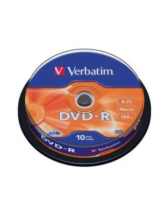 DVD-R 4,7GB, 16x, AZO, Verbatim, 10-cake
