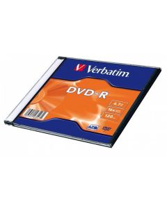 DVD-R 4,7GB, 16x, AZO, Verbatim, slim box