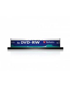 DVD-RW, 4,7GB, 4x, Verbatim, 10-cake