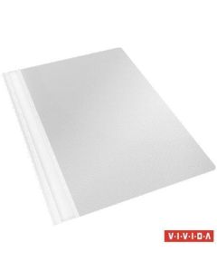 Desky s rychlovazačem "Standard", bílá, A4, PP, ESSELTE
