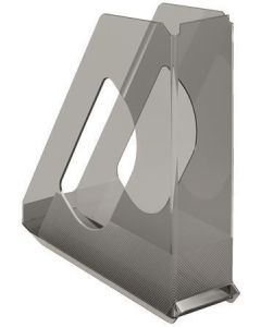 Stojan na časopisy "Europost", kouřová, 68 mm, plast, ESSELTE