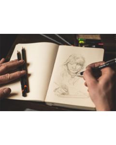 Grafitová tuha "Precision", sada HB, 2B, 0,5 mm, DERWENT 2302430