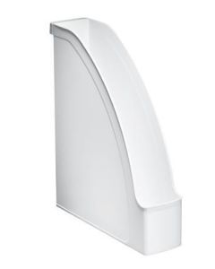 Stojan na časopisy “Plus”, bílá, A4, 70 mm, plast, LEITZ