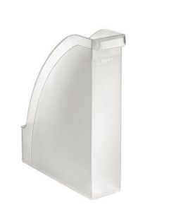 Stojan na časopisy “Plus”, čirá, A4, 70 mm, plast, LEITZ