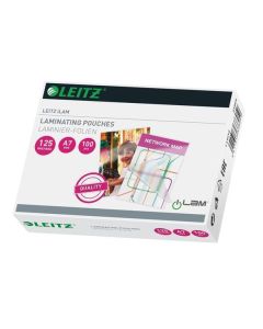Laminovací kapsy "iLAM", čirá, A7, 125 mikron, LEITZ
