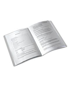 Katalogová kniha "Style", arkticky bílá, 20 kapes, A4, LEITZ