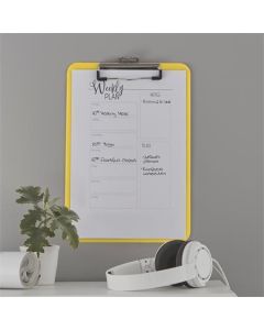 Podložka na psaní "WOW", žlutá, A4, LEITZ