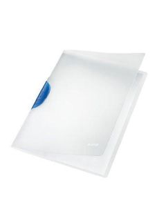 Desky s klipem "Color Clip Magic", modrá, PP, A4, LEITZ