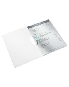 Desky s klipem "Wow ColorClip", ledově modrá, PP, A4, LEITZ