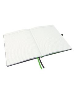 Zápisník "Complete", černá, linkovaný, A4, 80 listů, LEITZ