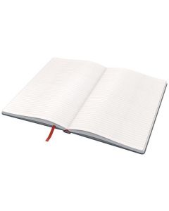 Poznámkový sešit "Cosy Soft Touch", matně šedá, linkovaný, A5, 80 listů, tvrdé desky, LEITZ