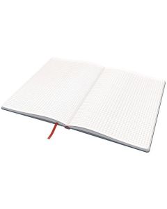 Poznámkový sešit "Cosy Soft Touch", matně šedá, čtverečkovaný, B5, 80 listů, tvrdé desky, LEITZ