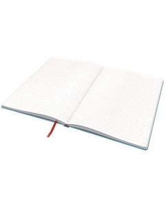 Poznámkový sešit "Cosy Soft Touch", matně modrá, linkovaný, B5, 80 listů, tvrdé desky, LEITZ