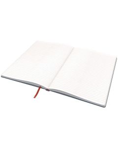 Poznámkový sešit "Cosy Soft Touch", matně šedá, linkovaný, B5, 80 listů, tvrdé desky, LEITZ