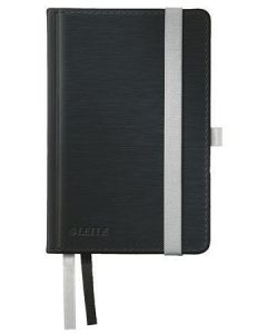 Zápisník "Style", saténově černá, čtverečkovaný, A6, 80 listů, LEITZ