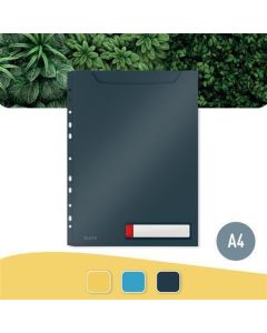 Desky na dokumenty "Cosy Privacy", matně šedá, A4 maxi, LEITZ