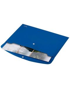Desky s drukem "Recycle", modrá, PP, A4, LEITZ 46780035