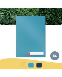 Desky na dokumenty "Cosy Privacy", matně modrá, "L", A4, PP, LEITZ