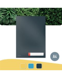 Desky na dokumenty "Cosy Privacy", matně šedá, "L", A4, PP, LEITZ