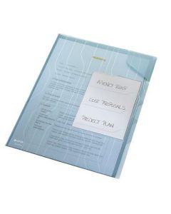 Závěsné desky "CombiFile", modrá, A4, 200 mikron, třídicí, LEITZ
