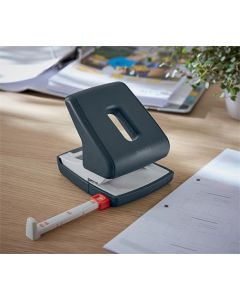 Děrovačka "Cosy", šedá, 30 listů, LEITZ 50040089