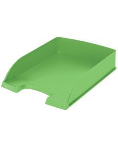 Odkladač "Recycle", zelená, A4, LEITZ 52275050