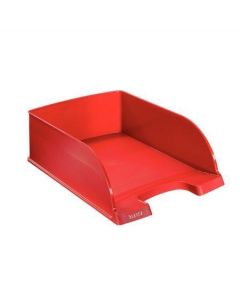 Odkladač Leitz Jumbo Plus, Červená