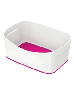 Stolní box "MyBox", bílá-růžová, LEITZ