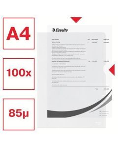 Desky "L" "Standard", matný, A4, 85 mikronů, pomerančový povrch, ESSELTE