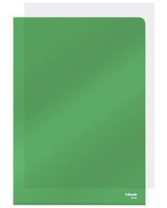 Desky "L", zelená, A4, 150 mikronů, ESSELTE