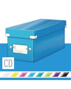 Krabice na CD "Click&Store", tmavě modrá, LEITZ