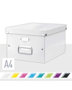Univerzální krabice "Click&Store", bílá, A4, LEITZ