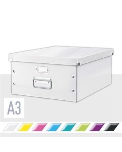 Univerzální krabice "Click&Store", bílá, A3, LEITZ