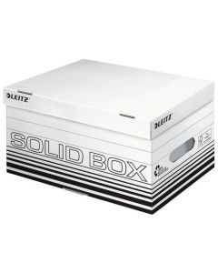 Archivační krabice "Solid S", bílá, LEITZ
