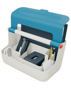 Přenosný box "Cosy", modrá, s organizérem, LEITZ 61250061