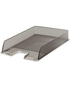 Odkladač "Europost", kouřová, plast, ESSELTE